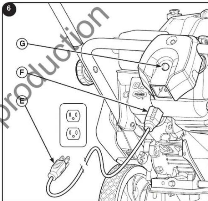 MURRAY 169621100 - Single Stage Snowthrower - 4