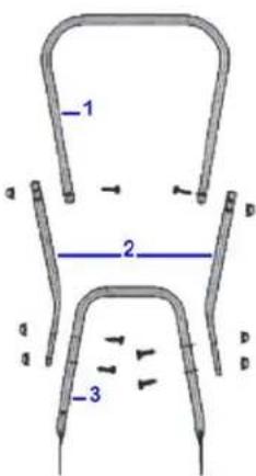 Ribiland PRTM300 RazerB300M - 4.3.2- Installazione del braccio sul cilindro (Fig.3) - 1