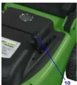 Ribiland PRTB300LA RazerB300 - 4.4- Setting the cutting height (Fig.5) - 1