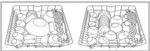 INDESIT DFG 262 NX EU - Regule a altura do cesto superior. - 4