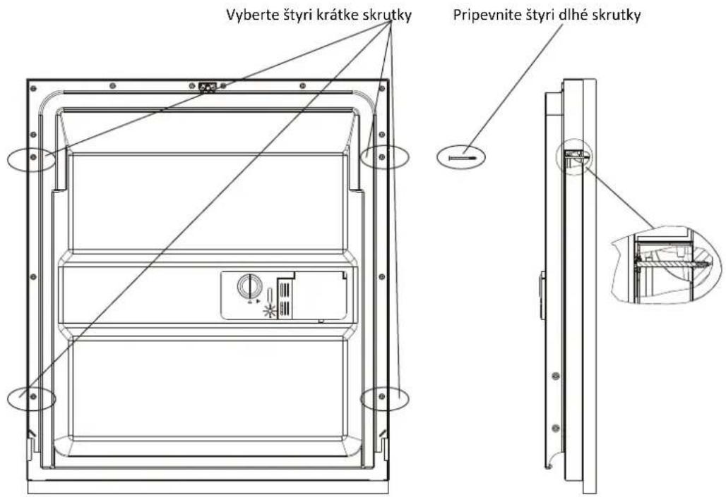 FAGOR LVF68ITA - - Rozmery steckého panelu a instalácia - 2