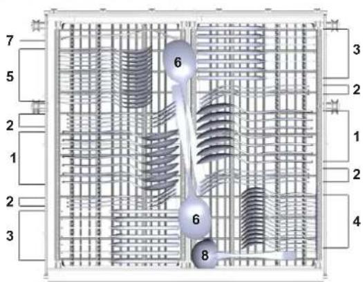 FAGOR LVF68ITA - Panier acouverts - 1