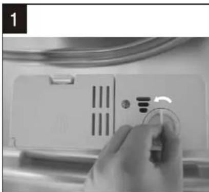 FAGOR LVF68ITA - Quand faut-il rajouter du liquide de rincage - 2