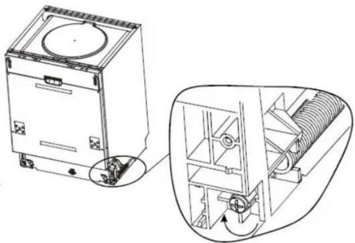 FAGOR LVF68ITA - REGULAÇÃO DAS MOLAS DA PORTA - 1