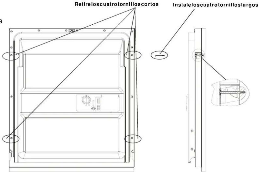 FAGOR LVF68ITA - Dimensioneseinstalacióndelpaneldecorativodepuerta - 3