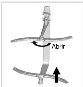 FAGOR LVF68ITA - Limpar os braç os aspersores - 1