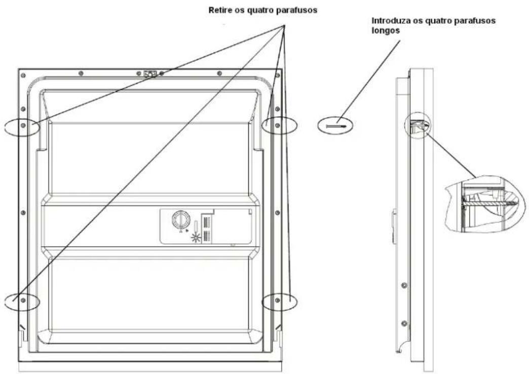 FAGOR LVF68ITA - Dimensoes e instalacao da porta doovel - 3