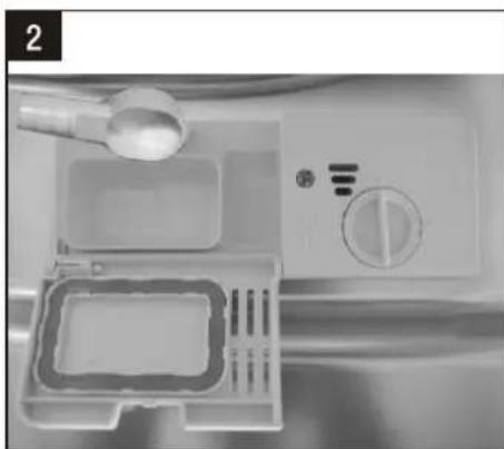 FAGOR LVF68ITA - Množstvo použitého cisaceho prostriedku - 2