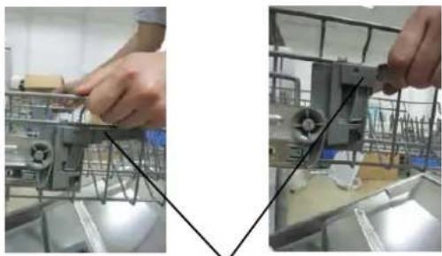 FAGOR LVF68ITA - Ajustar o Cesto Superior - 1