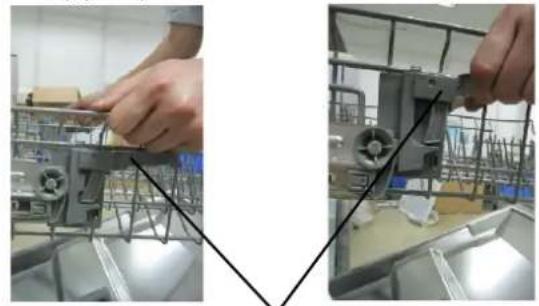 FAGOR LVF68ITA - Adjusting the Upper Basket - 1