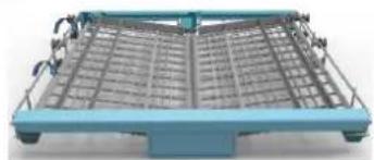 FAGOR LVF68ITA - Cutlery basket could be have 5 positions: - 1