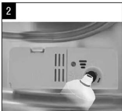 FAGOR LVF68ITA - Quando encher nowamente o dispensador de abrilhantasor - 3