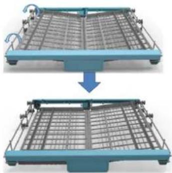 FAGOR LVF68ITA - Kosik na príbor moźě mat'5 polôh: - 2