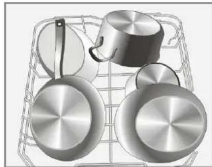 FAGOR LVF68ITA - Carregar o cesto inferior - 2