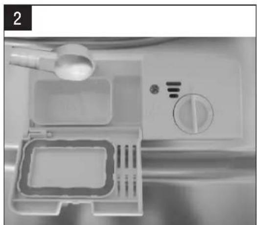 FAGOR LVF68ITA - Quantidade de detergente a utilizes - 2