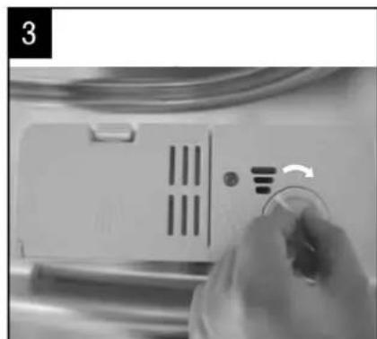 FAGOR LVF68ITA - Quando encher nowamente o dispensador de abrilhantasor - 4