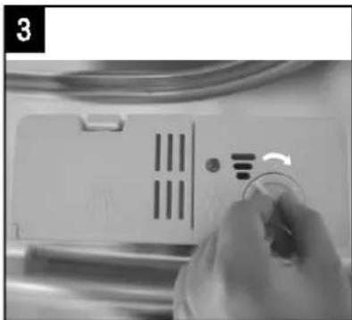 FAGOR LVF68ITA - When to Refill the Rinse Aid Dispenser - 4