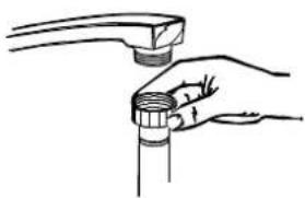 FAGOR LVF63ITB - Raccordement à la prise d'eau froide - 1