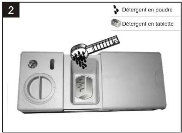 FAGOR LVF63ITB - Compartiment à détergent - 2