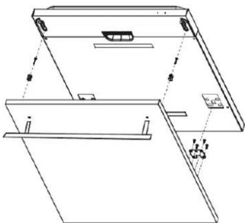 FAGOR LVF63ITB - Dimensoes e instalacao da porta do mover - 2