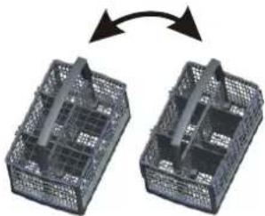 FAGOR LVF63ITB - Ostré náčini vždy vkládejte ostrým hrotem/čepelí směrem dolú! - 1