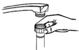 FAGOR LVF63ITB - Ligação de água fria - 1