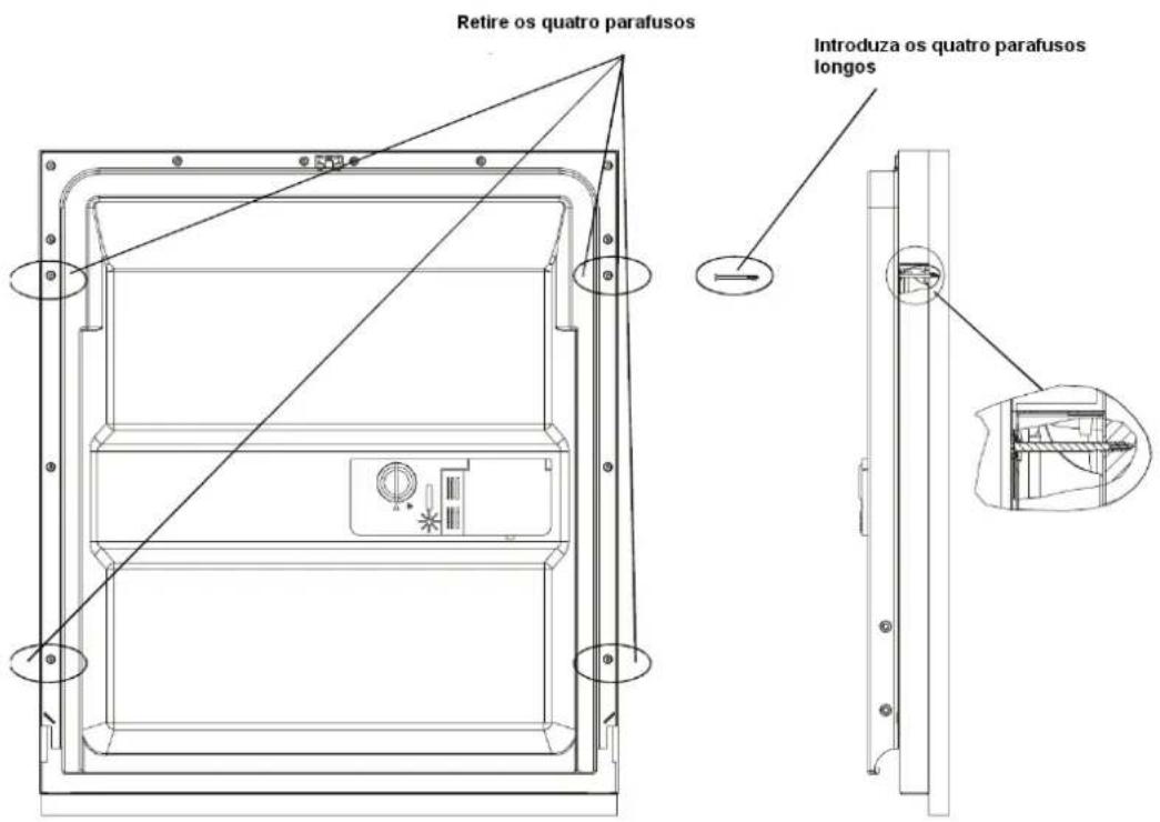FAGOR LVF63ITB - Dimensoes e instalacao da porta do mover - 3