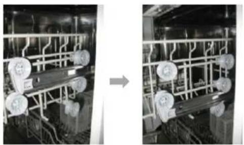 FAGOR LVF63ITB - Ajuste de la cesta superior - 1