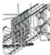 FAGOR LVF63ITB - Pour reprint les étagères portetasses - 2