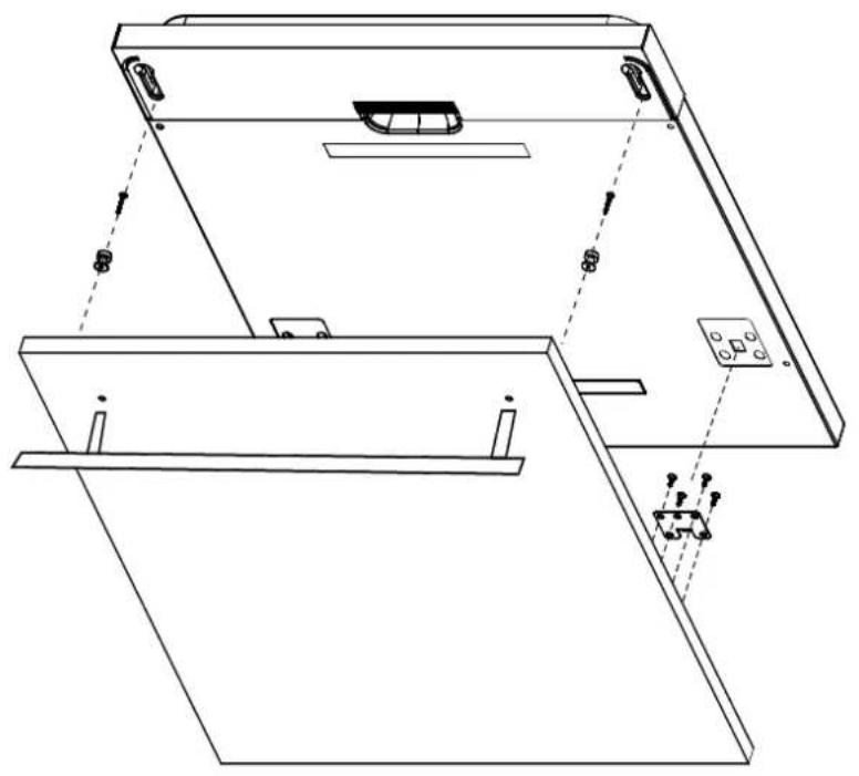 FAGOR LVF63ITB - - A diszpanel méretiés felszerelése - 2