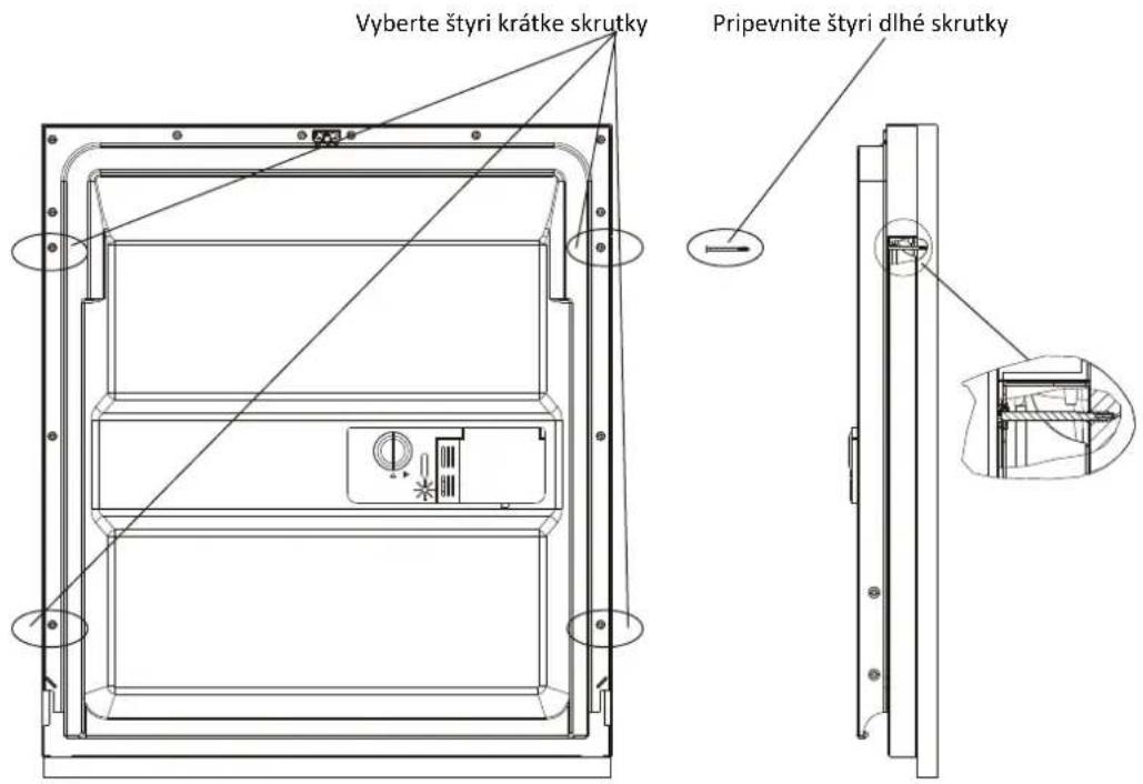 FAGOR LVF63ITB - - Rozmery steckého panelu a instalácia - 2