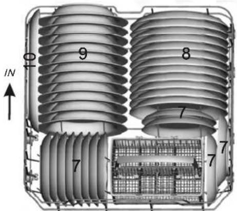 FAGOR LVF63ITB - Panier du haut - 2