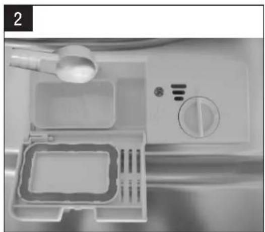 FAGOR LVF27AX - Quantidade de detergente a utilizes - 2