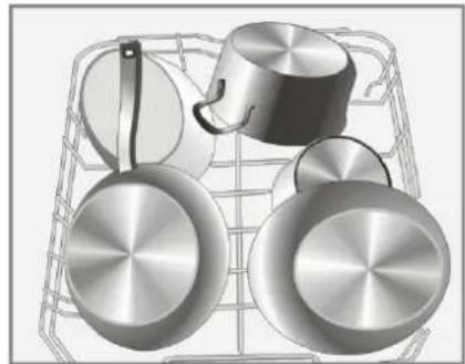 FAGOR LVF27AX - Carregar o cesto inferior - 2