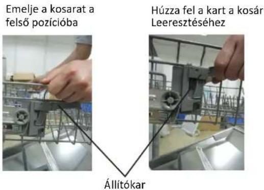 FAGOR LVF17IAX - A felső kosár beállitása - 1