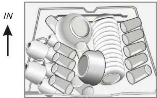 FAGOR LVF17IAX - Loading the Upper Basket Loading the Lower Basket Loading - 1