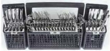 GE GDT655SMJES - Chorros de Agua para la Limpieza Profunda de Utensilios de Plata (en algunos modelos) - 6