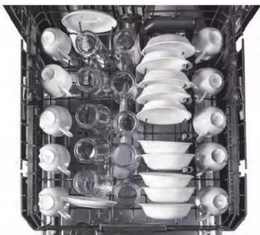 GE GDT655SMJES - Place Settings - Upper Rack - 4