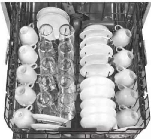 GE GDT655SMJES - Place Settings - Upper Rack - 3