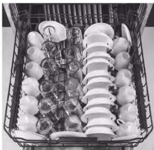 GE GDT655SMJES - Place Settings - Upper Rack - 7