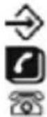 TELEFUNKEN City TB 303 - Mobilteil-Symbole - 1