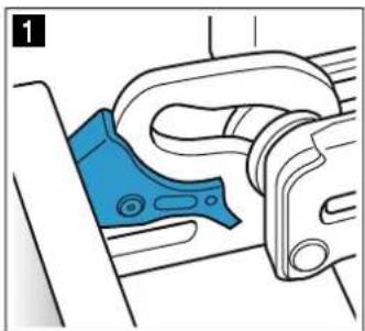 CONSTRUCTA CH7M77050 - Décrocher et accrocher la porte de l'appareil - 1