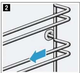 CONSTRUCTA CH7M77050 - Décrocher les supports - 3