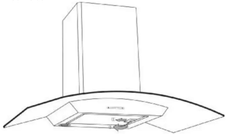 Carrefour Home CHD550X11 - 1) Changement et nettoyage des filtres anti-graisse - 1