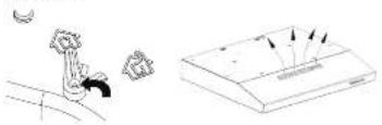CALIFORNIA 903A600 - INSTRUCTIONS POUR UNE INSTALLATION MURALE - 4