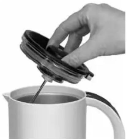 UNOLD Latte Presto 28410 - BEDIENEN - MELK OPSCHUIMEN - 1
