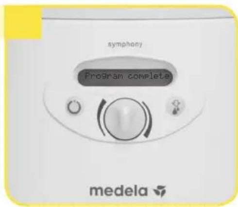 MEDELA Symphony - Operation: MAINTAIN program - 3