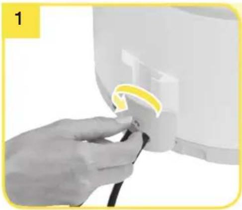 MEDELA Symphony - 8A. Protector de la tarjeta y del cable - 1