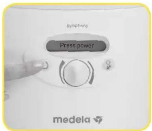 MEDELA Symphony - 11A. Determining Program Card by LCD Screen - 2