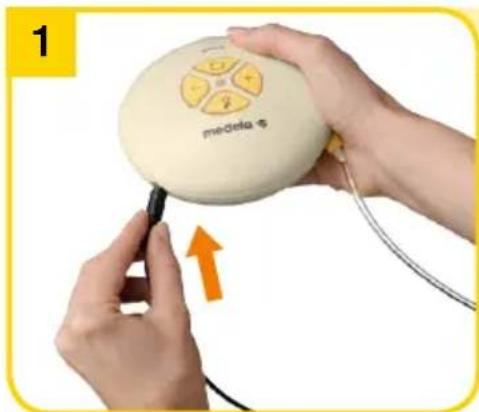 MEDELA Swing - Netzbetrieb - 1